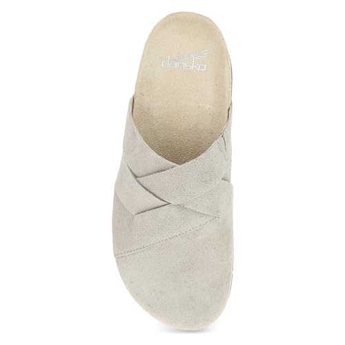 Dansko Daniella Women's Slip-On Suede Mule with Vibram ECOSTEP EVO Rubber Outsole