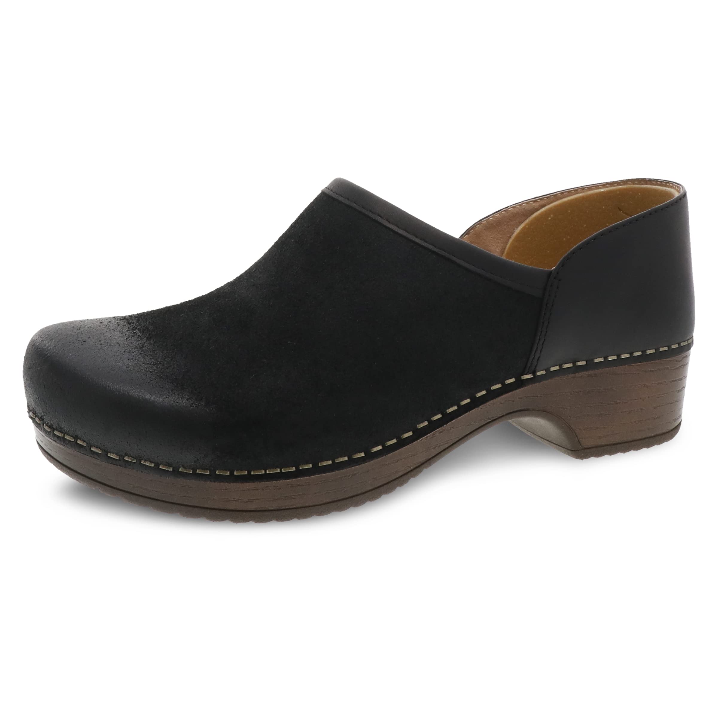 Women's Dansko Brenna Memory Foam Slip-On Clogs with Arch Support