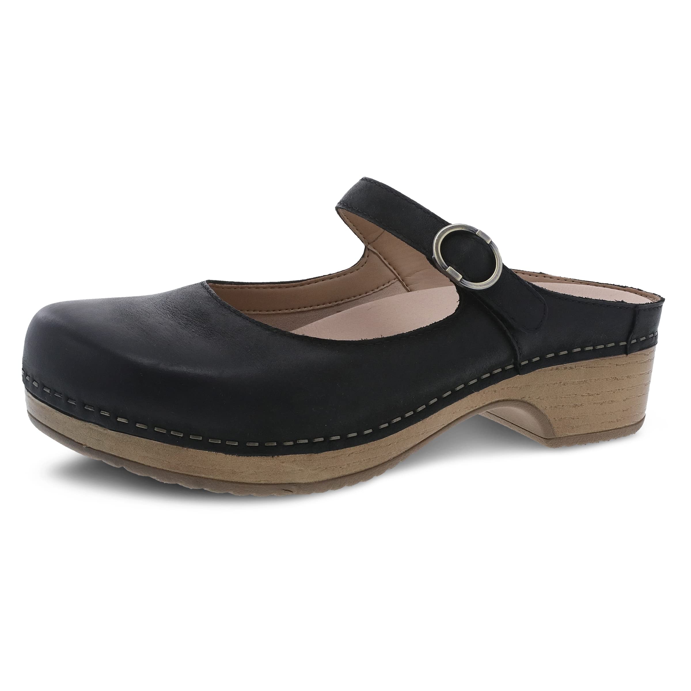 Women's Dansko Bria Slip-On Mary Jane Clogs -_memory foam & arch support