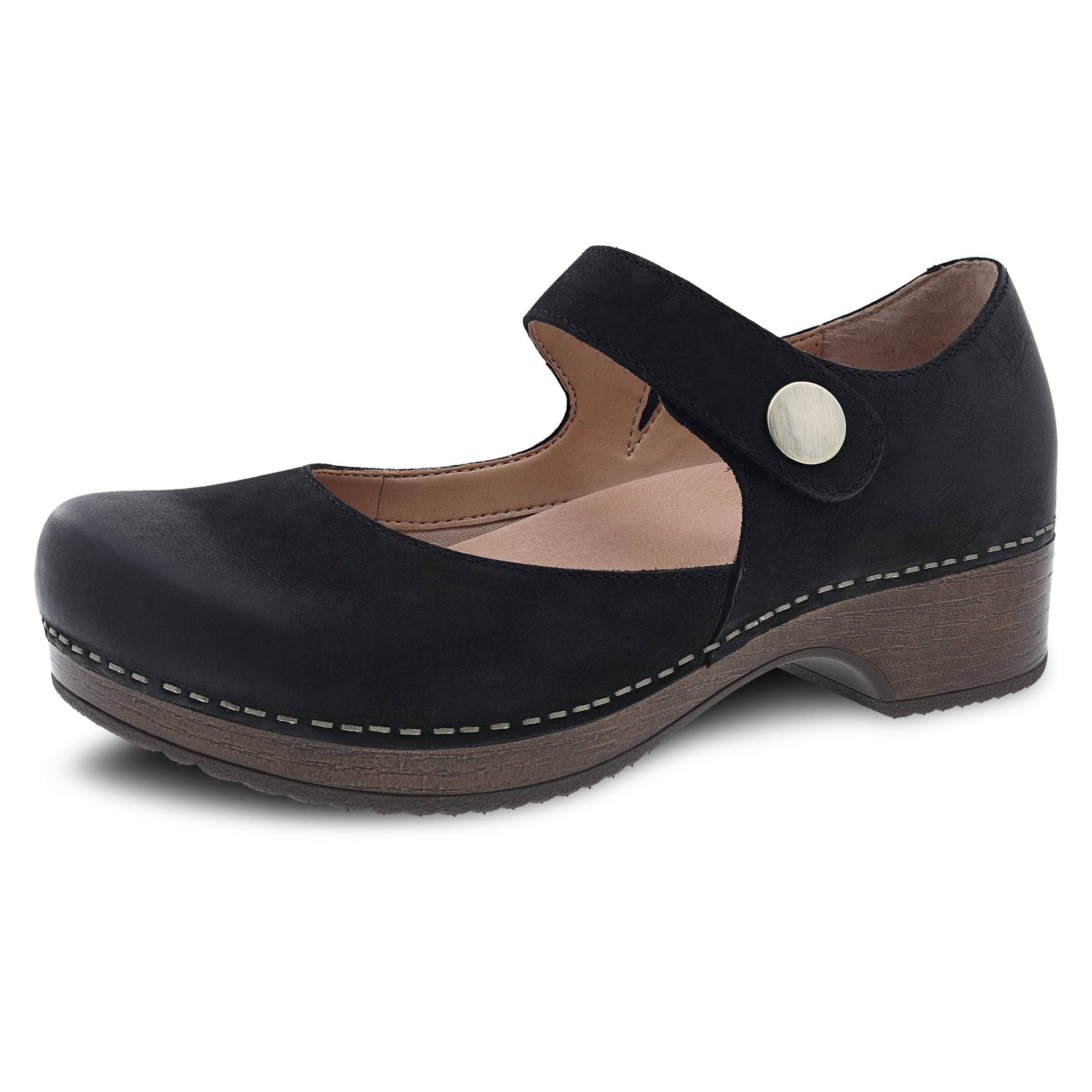 Women's Dansko Beatrice Mary Jane Clog: Arch Support, Memory Foam, Lightweight Comfort